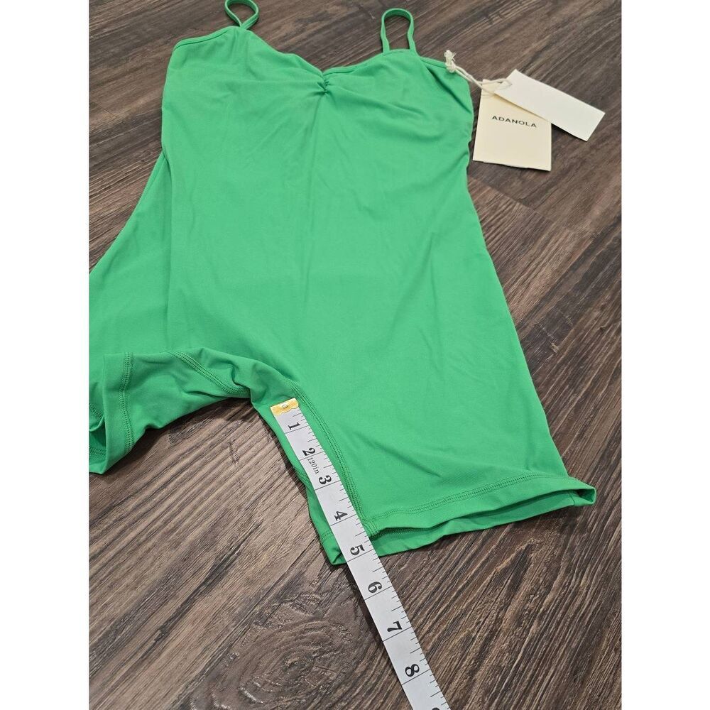 Adanola Women’s Unitard Romper Stamina One Piece Green Size Large NWT Activewear - Picture 5 of 8